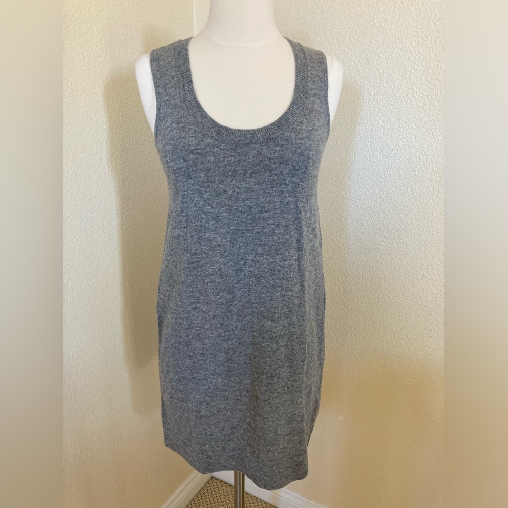NWT J. Crew Grey Wool Cashmere Dress Size XS